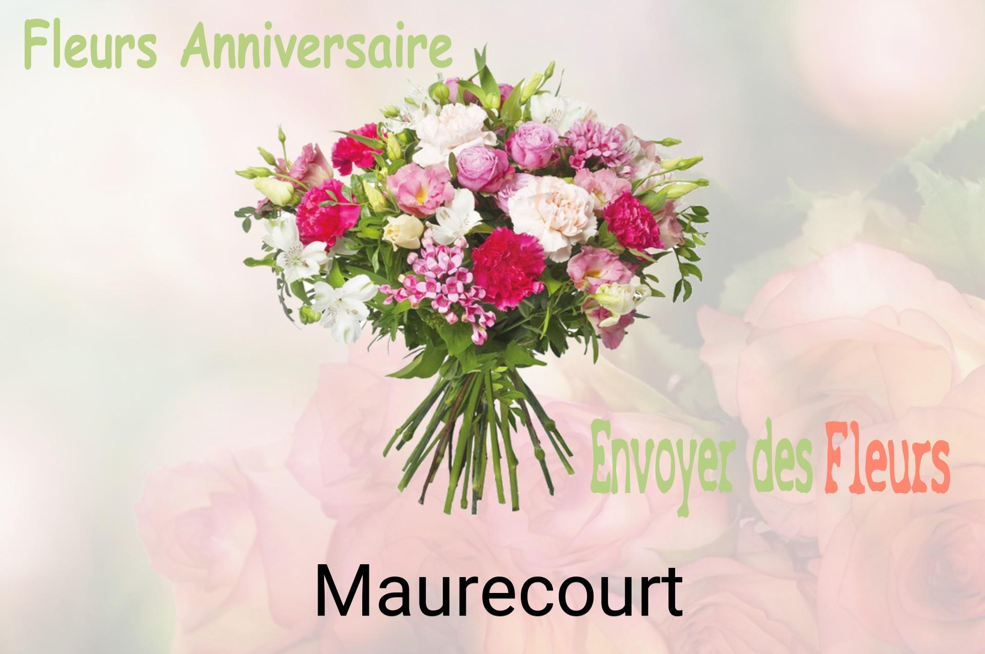 Bouquet de fleurs d’anniversaire livré à Maurecourt